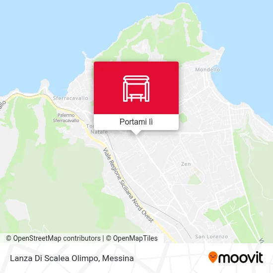 Mappa Lanza Di Scalea Olimpo