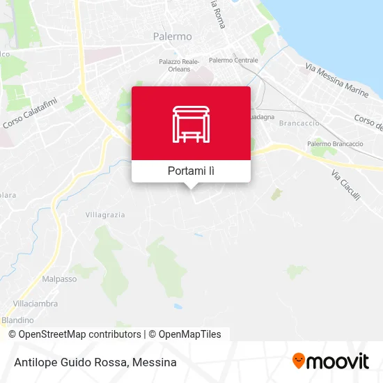 Mappa Antilope Guido Rossa