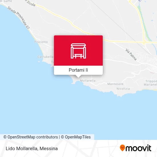 Mappa Lido Mollarella