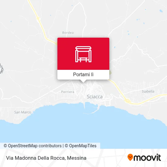 Mappa Via Madonna Della Rocca