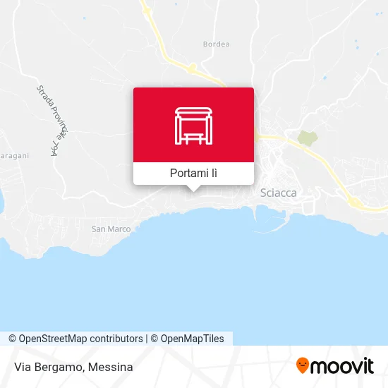 Mappa Via Bergamo