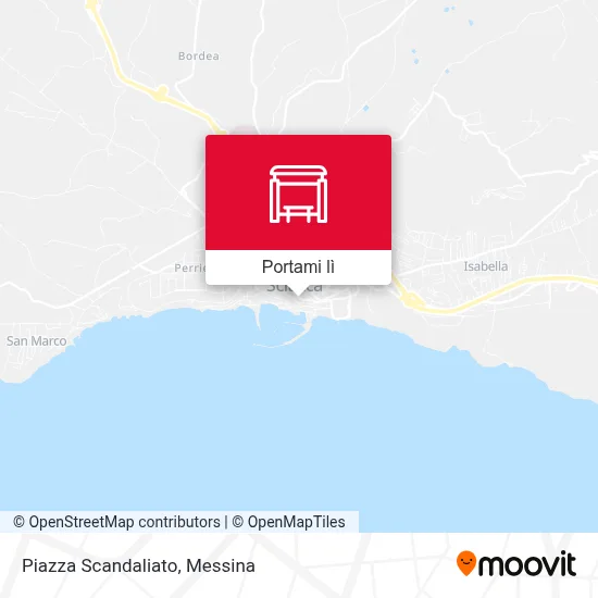 Mappa Piazza Scandaliato