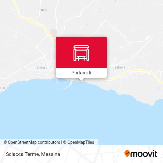 Mappa Sciacca Terme