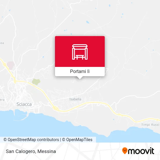 Mappa San Calogero