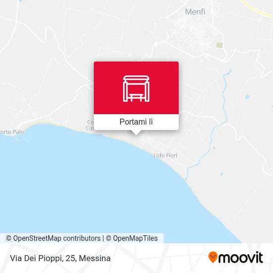 Mappa Via Dei Pioppi, 25