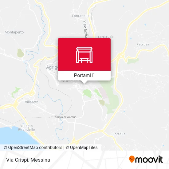 Mappa Via Crispi