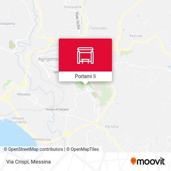 Mappa Via Crispi