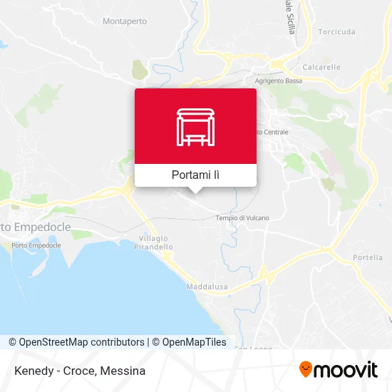 Mappa Kenedy - Croce