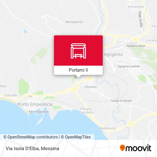 Mappa Via Isola D'Elba