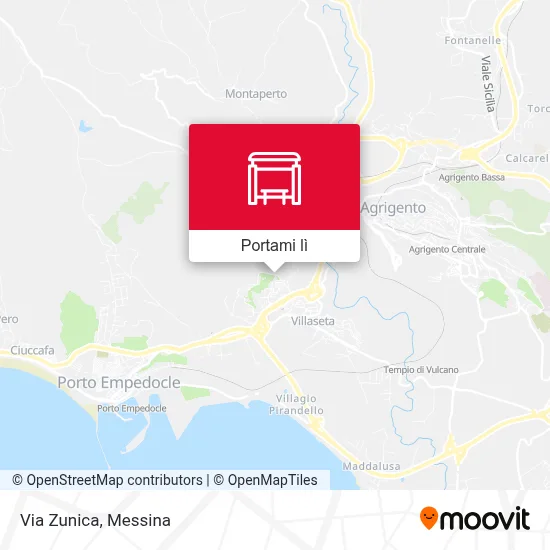 Mappa Via Zunica