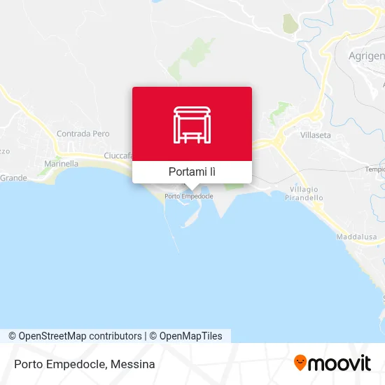 Mappa Porto Empedocle