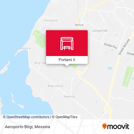 Mappa Aeroporto Birgi