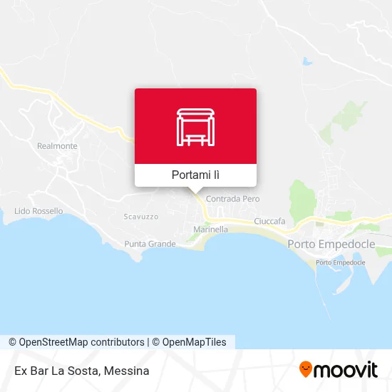 Mappa Ex Bar La Sosta