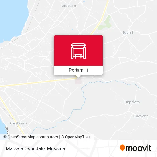 Mappa Marsala Ospedale