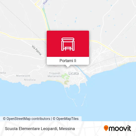 Mappa Scuola Elementare Leopardi