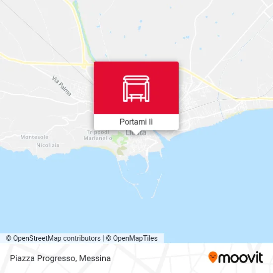 Mappa Piazza Progresso
