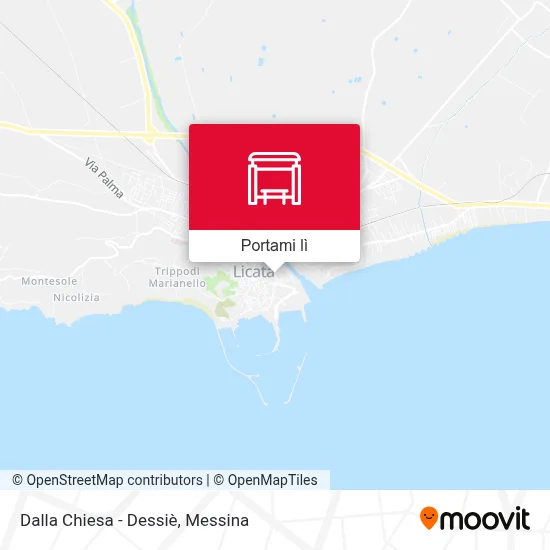 Mappa Dalla Chiesa - Dessiè