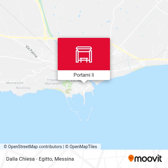 Mappa Dalla Chiesa - Egitto