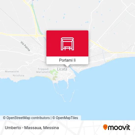 Mappa Umberto - Massaua