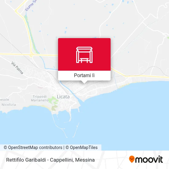 Mappa Rettifilo Garibaldi - Cappellini