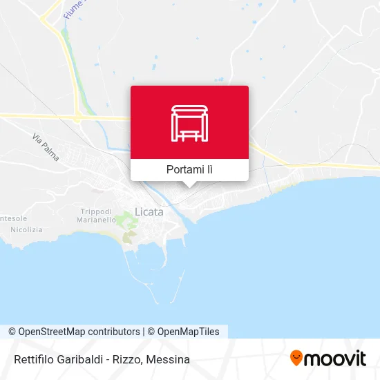 Mappa Rettifilo Garibaldi - Rizzo