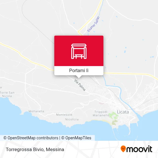 Mappa Torregrossa Bivio