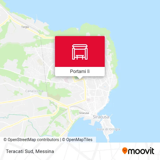 Mappa Teracati Sud
