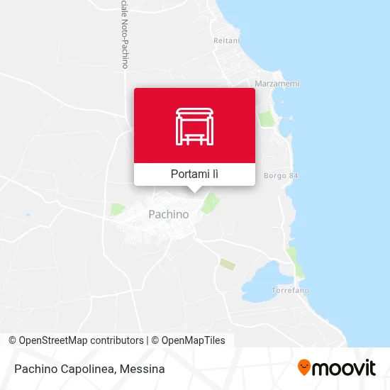Mappa Pachino Capolinea