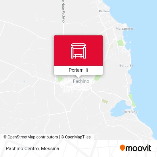 Mappa Pachino Centro
