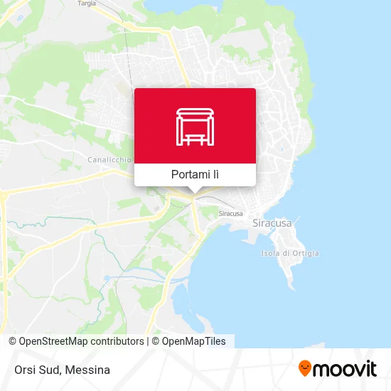Mappa Orsi Sud