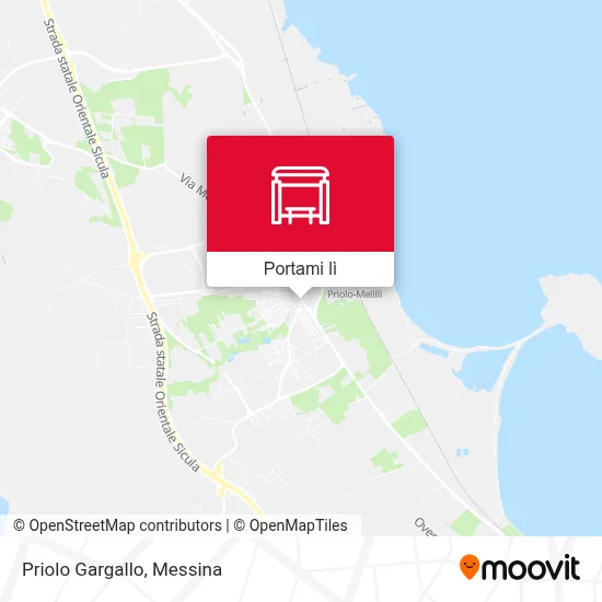 Mappa Priolo Gargallo