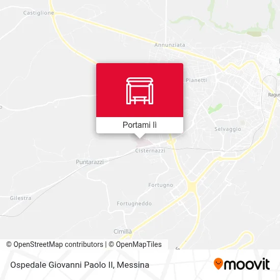 Mappa Ospedale Giovanni Paolo II