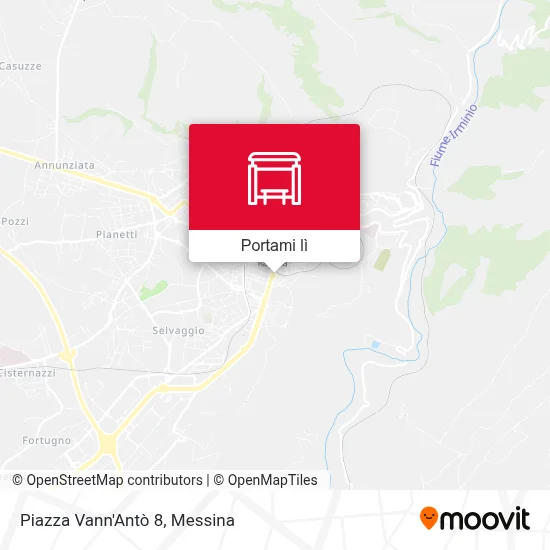 Mappa Piazza Vann'Antò 8
