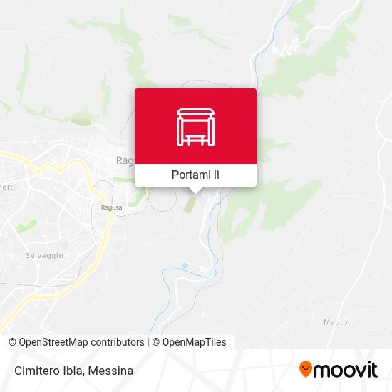 Mappa Cimitero Ibla