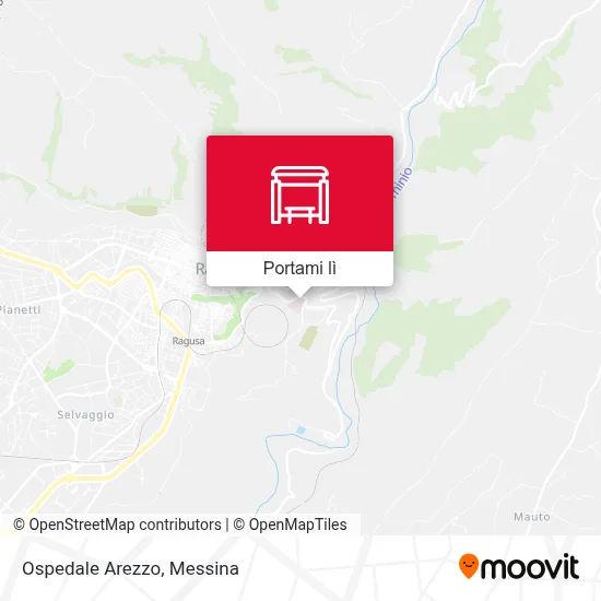 Mappa Ospedale Arezzo
