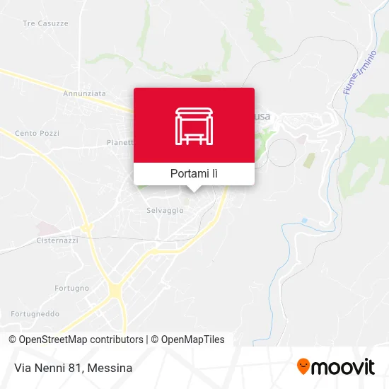 Mappa Via Nenni 81