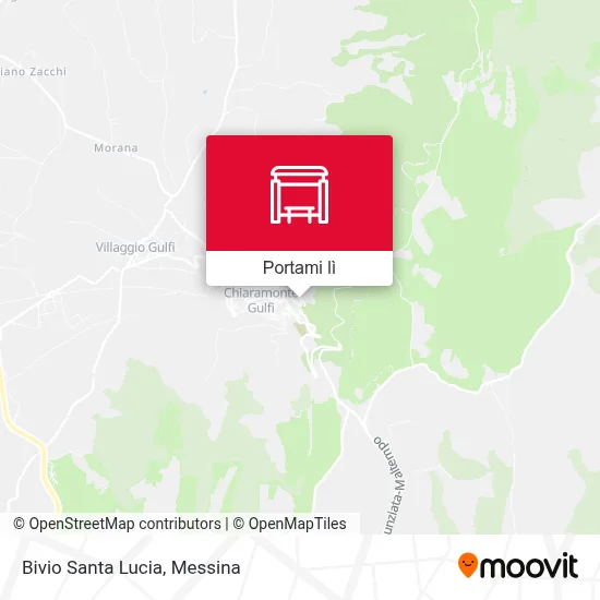 Mappa Bivio Santa Lucia