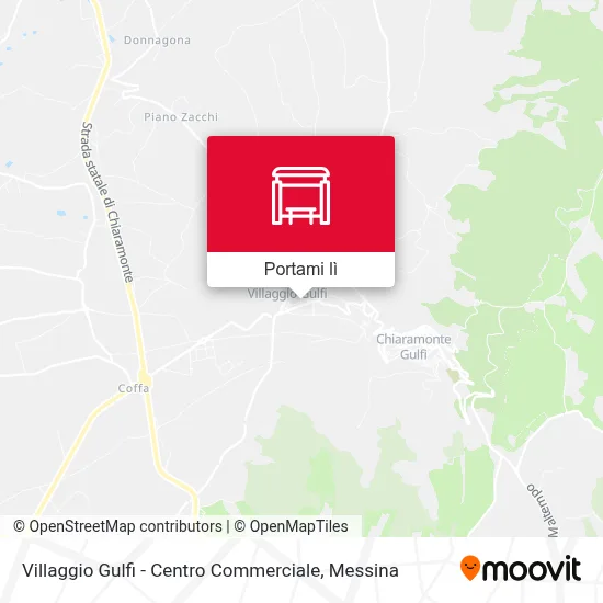 Mappa Villaggio Gulfi - Centro Commerciale