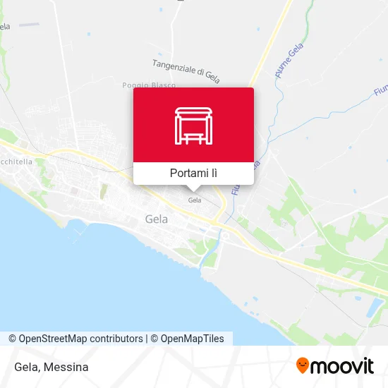 Mappa Gela