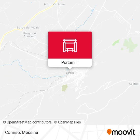 Mappa Comiso