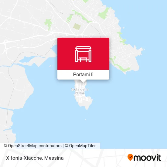 Mappa Xifonia-Xiacche