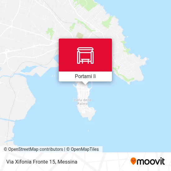 Mappa Via Xifonia Fronte 15