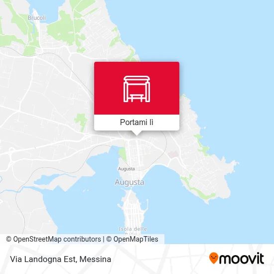 Mappa Via Landogna Est