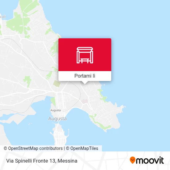 Mappa Via Spinelli Fronte 13