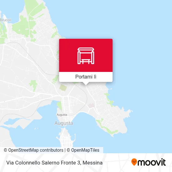 Mappa Via Colonnello Salerno Fronte 3