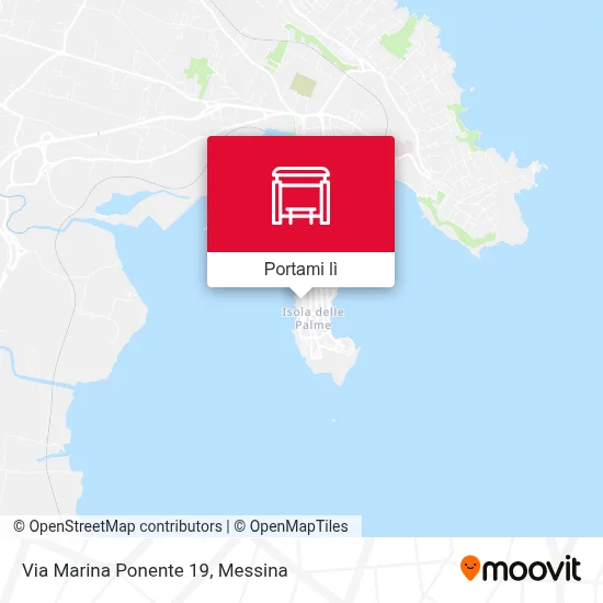 Mappa Via Marina Ponente 19