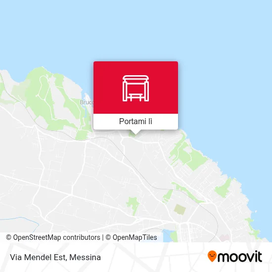 Mappa Via Mendel Est
