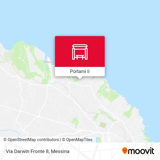 Mappa Via Darwin Fronte 8