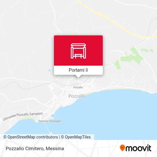 Mappa Pozzallo Cimitero