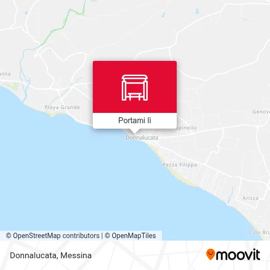 Mappa Donnalucata